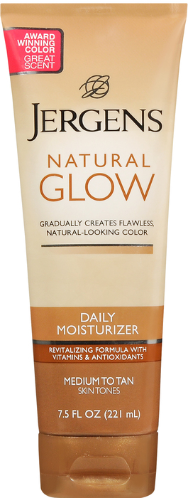 JERGENS NAT GLOW LOTION REVIT MED 7.5OZ