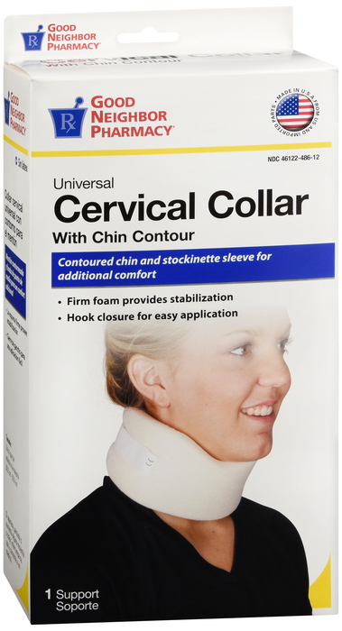 Good Neighbor Pharmacy Universal 2.5in Cervical Collar w/Chin Contour 1ct