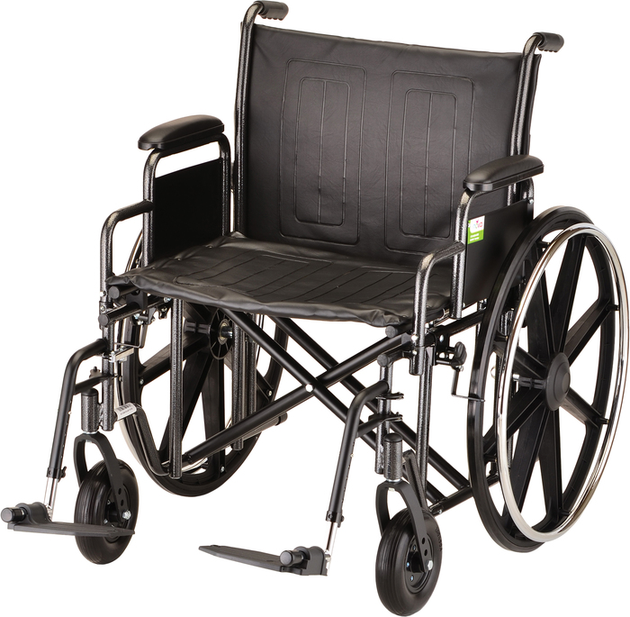 NOVA Wheelchair 24" Steel DDA SAFR 5240S