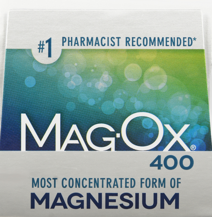 Mag-Ox 400 Magnesium 400mg Dietary Supplement Tablets 60ct