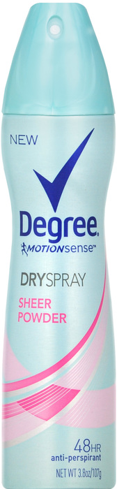 Degree Antiperspirant Dry Spray Powder Deodorant 3.8oz