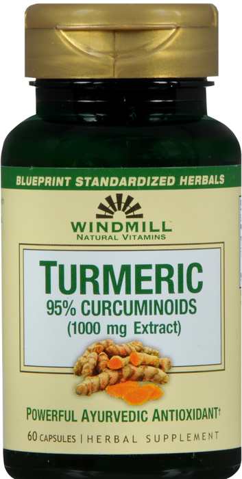 Windmill Turmeric Curcumin 100mg Cap 60ct