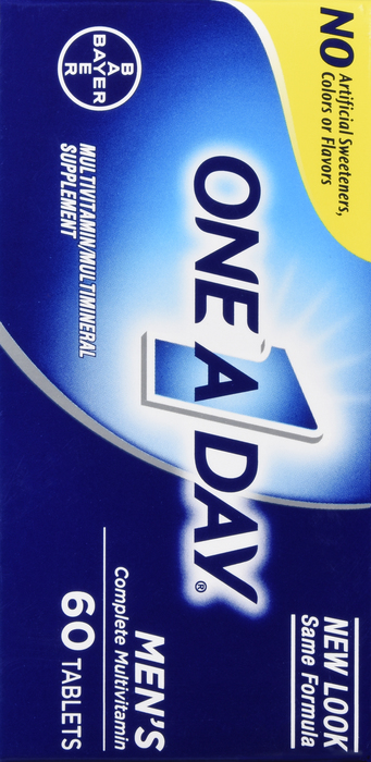 ONE-A-DAY MEN TABLET 60CT