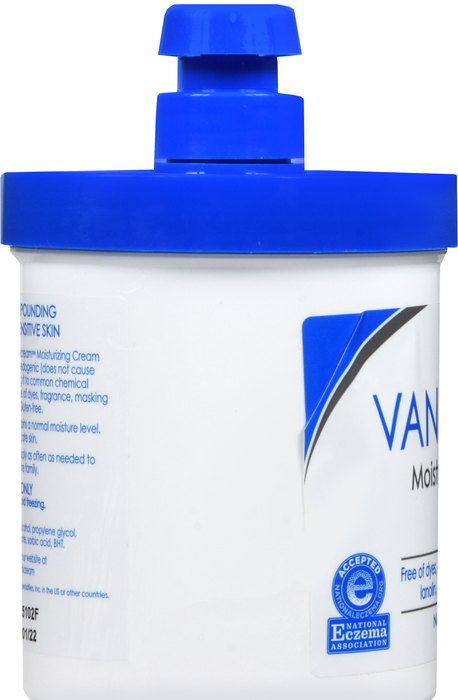 Vanicream Moisturizing Skin Cream Jar w/Pump 16oz