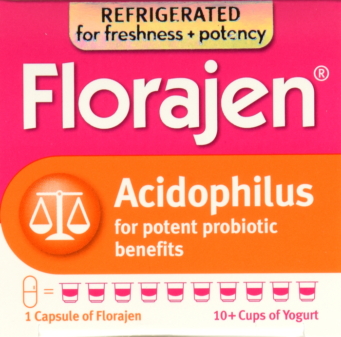 Florajen Acidophilus Capsules 60ct