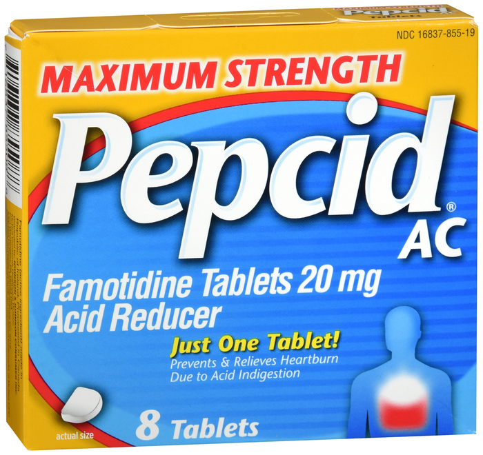 PEPCID MAX TABLET ORIGINAL 8CT