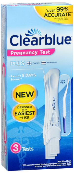 CLEARBLUE PLUS PREGNANCY TEST ANALOG 3CT