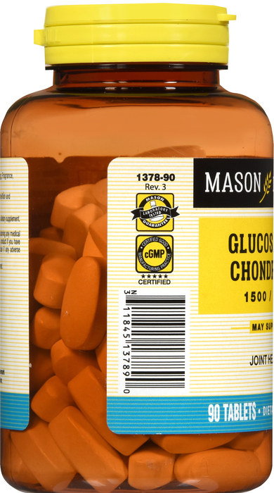 GLUCOS CHOND 1500/1200MG TAB 90CT MASON