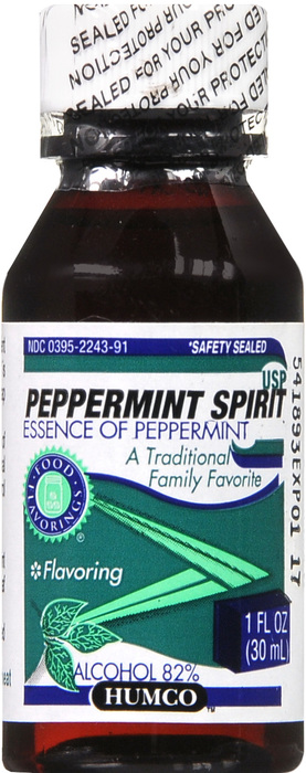 PEPPERMINT SPIRIT USP 1OZ HUMCO