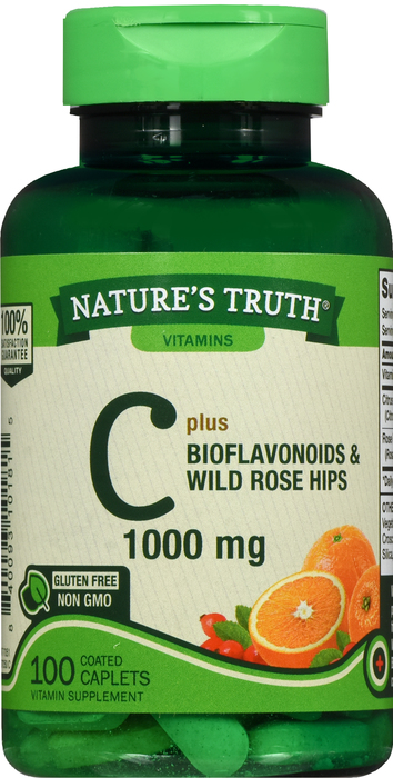 VITAMIN C 1000MG CPL 100CT NAT TRUTH