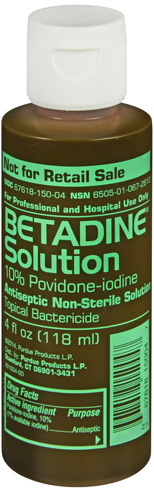 BETADINE SOLUTION 10% 4OZ INST