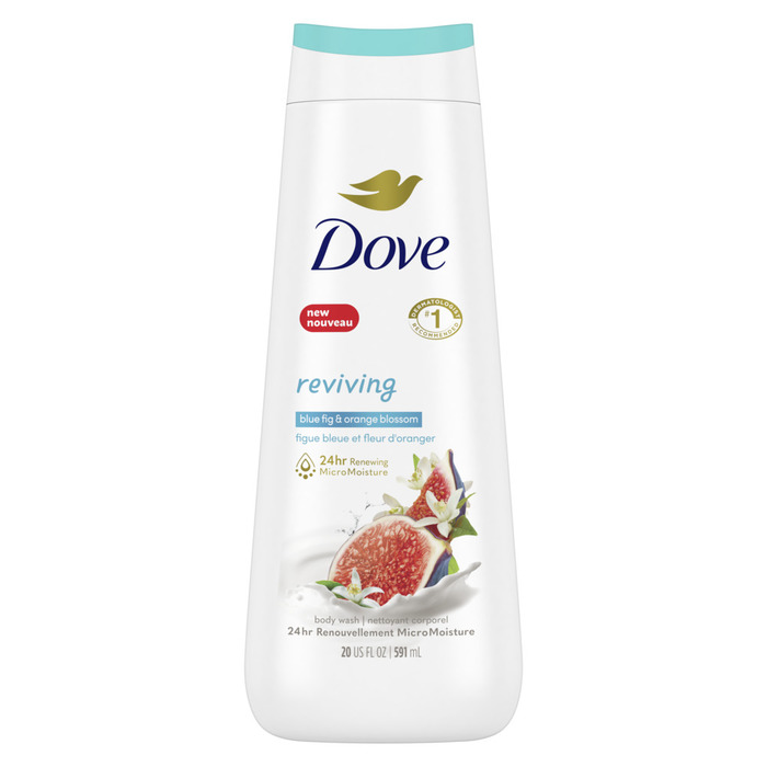 DOVE REVIVING BL FIG&ORG BLSSM WSH 20OZ