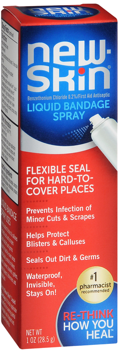 New Skin Liquid Bandage Spray 1.0oz