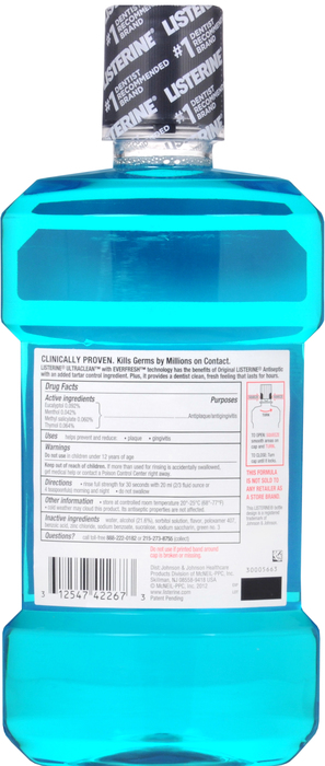 LISTERINE ULTRACLEAN COOL MINT 1LTR