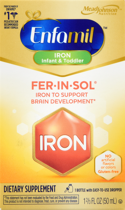 Enfamil Fer-In-Sol Supplement Drops 1.66oz