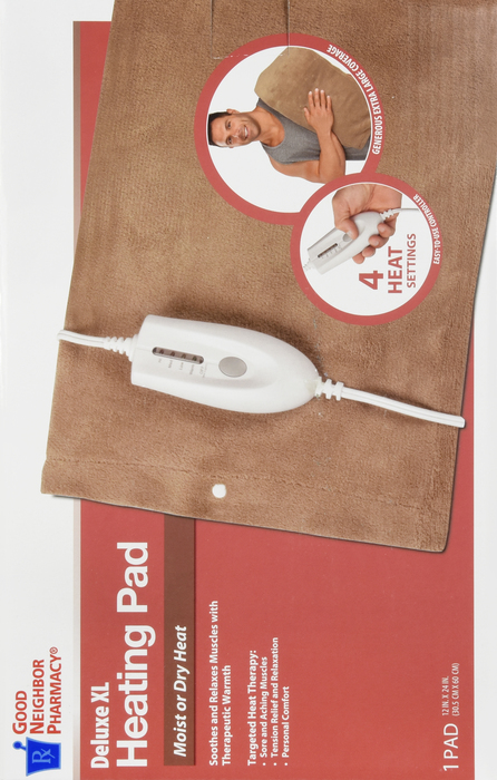 Good Neighbor Pharmacy Deluxe Heating Pad XL Moist or Dry