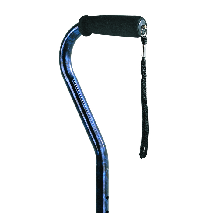 Carex Offset Designer Adjustable Cane 1ct