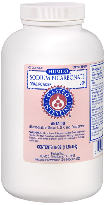 SODIUM BICARBONATE POWDER 1LB HUMCO