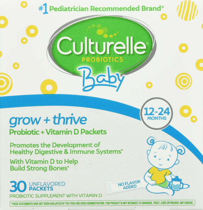 CULTURELLE BABY GROW+THRIVE PKT 30CT