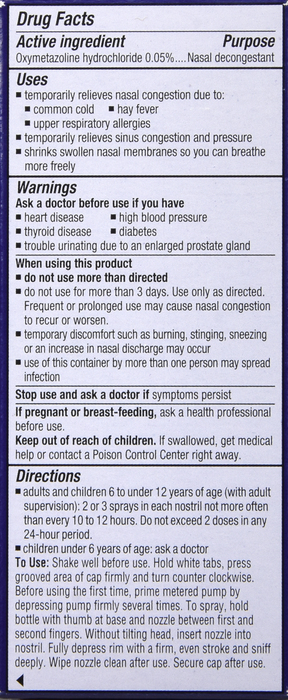 AFRIN SPRAY NO DRIP XTR MOIST 15ML