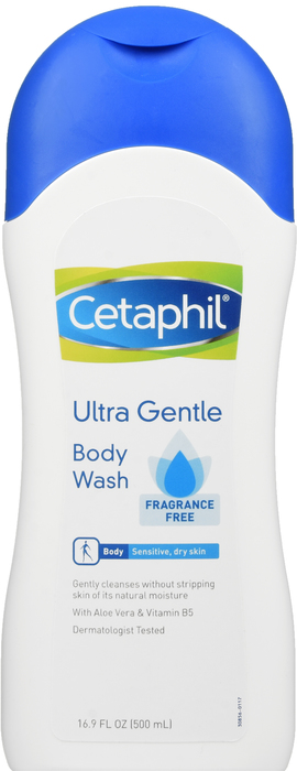 CETAPHIL ULTRA GENTLE BODY WSH FF 17OZ