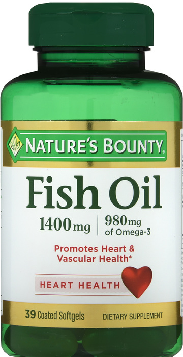 FISH OIL 1400MG TRPL STR SFTGL 39CT NB