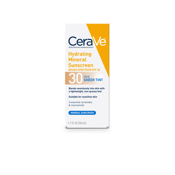 CeraVe Face Mineral Sunscreen SPF30 1.7oz