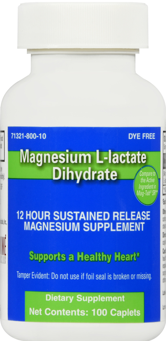 MAGNESIUM L-LACTATE DIH 84 MG SR CPL 100