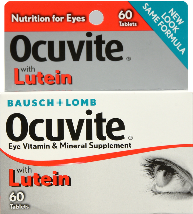 Bausch + Lomb Ocuvite Multivitamin Tablets 60ct