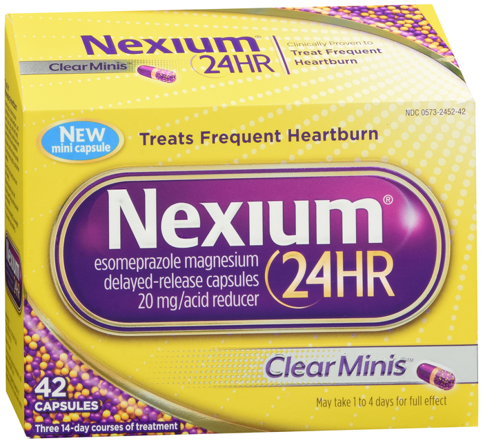 NEXIUM 24HR OTC 20MG MINI CAPSULE 42CT