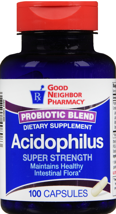 Good Neighbor Pharmacy Acidophilus Super Strength Caplets 100ct