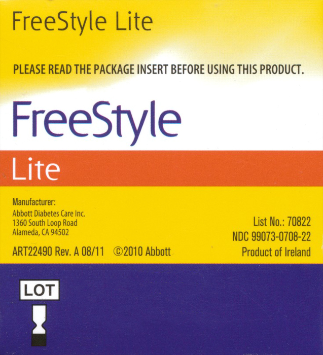 FreeStyle Lite Test Strips 50ct