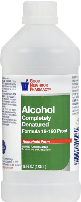 Good Neighbor Pharmacy Alcohol Denatured Liquid 24x16oz