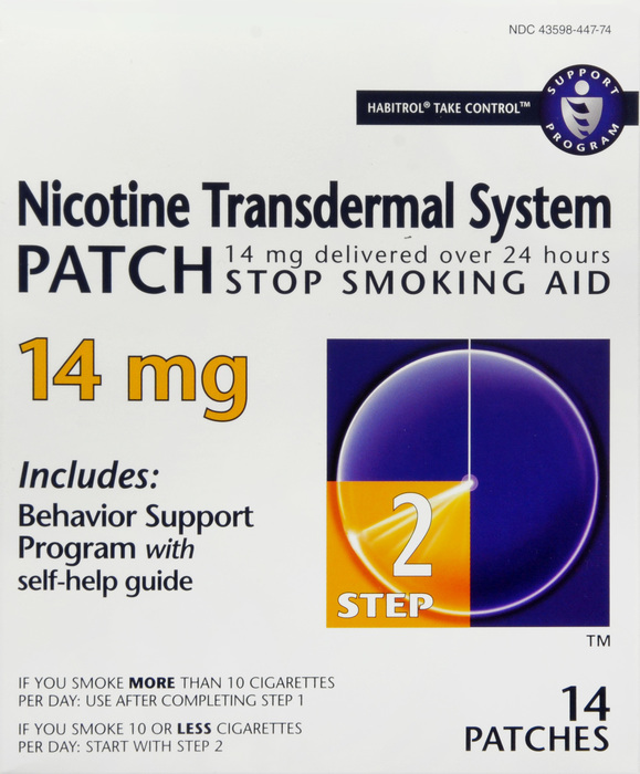 Habitrol Nicotine Transdermal System 14mg Stop Smoking Aid Patch 14ct