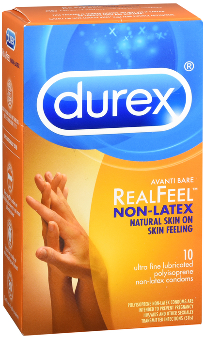 Durex RealFeel Non-Latex Condom 10ct