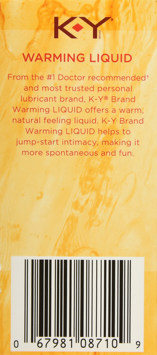 K-Y Warming Liquid Personal Lubricant 1oz