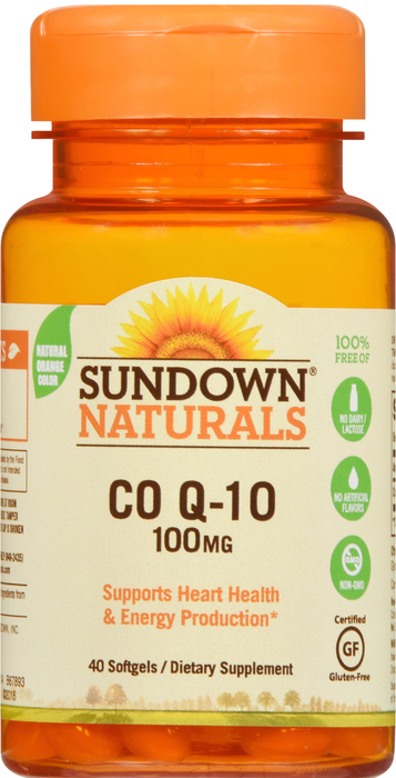 COQ-10 100MG PLUS SOFTGEL 40CT SUNDWN