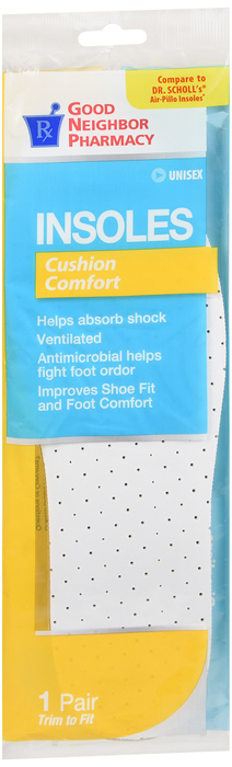 Good Neighbor Pharmacy Insoles Cushion Comfort 1 Pair