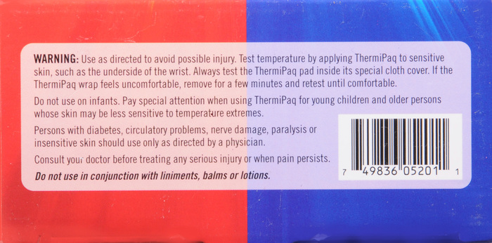 ThermiPaq Hot & Cold Pain Relief Wrap Medium 1ct