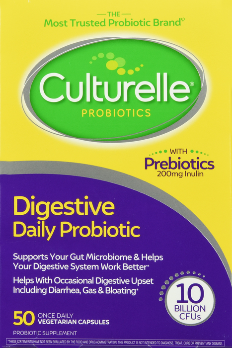 Culturelle Digestive Daily Probiotic Capsules 50ct