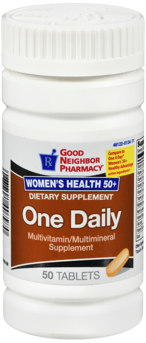 Good Neighbor Pharmacy One Daily Women's 50+ Tablets 50ct