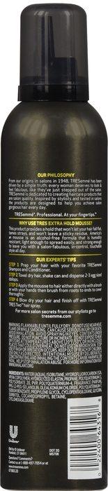 TRESemme Tres Two Firm Control Hair Mousse 10.5oz