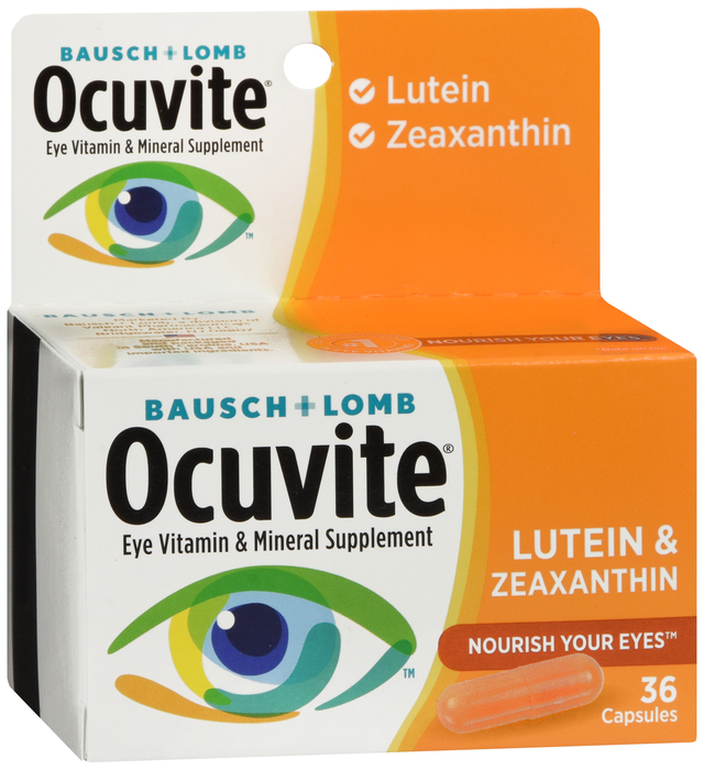 Ocuvite Multivitamin with Lutein Capsule 36ct