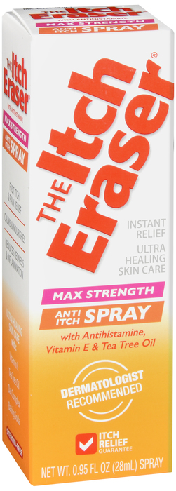 The Itch Eraser Max Strength Anti-Itch Spray 0.95oz