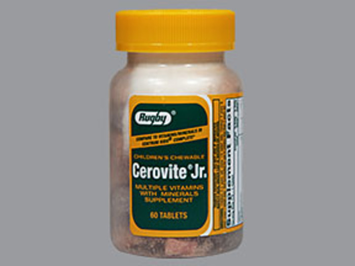 CEROVITE JR CHEW TAB 60CT WATSON