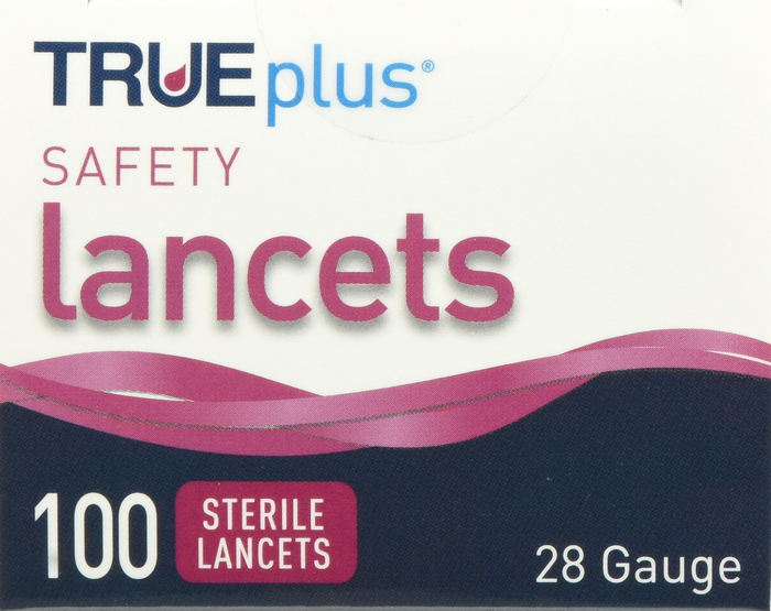 TRUEplus Mini Safety Lancets 28g 100ct