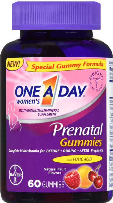 One A Day Prenatal Gummies 60ct