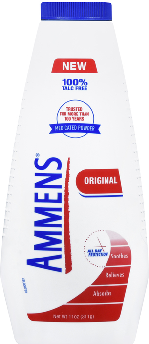 Ammens Original Medicated Talcum Powder 11oz