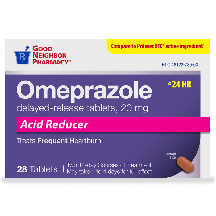 Good Neighbor Pharmacy Omeprazole 20mg Tablets 28ct