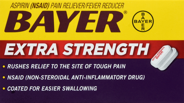 Bayer Extra Strength Pain Reliever 500mg Coated Caplets 100ct